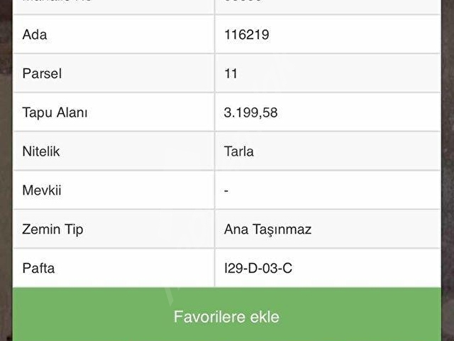 DOĞANOĞLUNDan Velihimmetli Mahde TekTapu Proje Yakını Tarla - Görsel 2