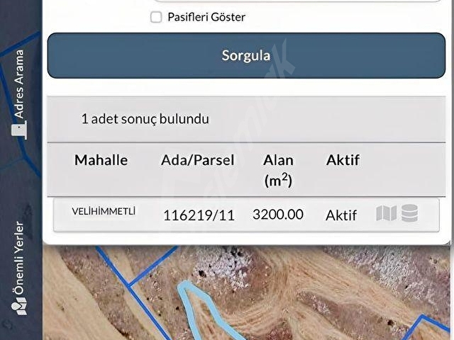 DOĞANOĞLUNDan Velihimmetli Mahde TekTapu Proje Yakını Tarla - Görsel 3