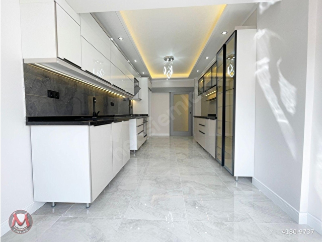AŞAĞIÖVEÇLERDE 3+1 160 M2 3.KAT ARAKAT E.BANYOLU GİYİNME ODALI SIFIR SÜPER LÜKS ÖN CEPHE SATILIK ** - Görsel 4