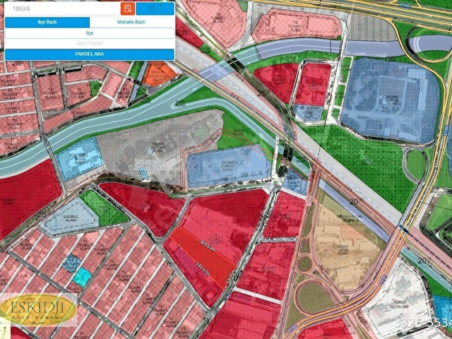 Eskidjide Sanayi Mah. Kocaeli Vergi Dairesi Yakınında 8426 M2 T3 Ticari İmarlı Arsa - Görsel 5