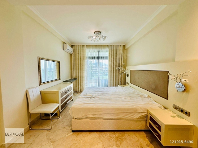 ALANYA KARGICAK’TA DENİZ MANZARALI MÜSTAKİL HAVUZLU 3+1 VİLLA - Görsel 12