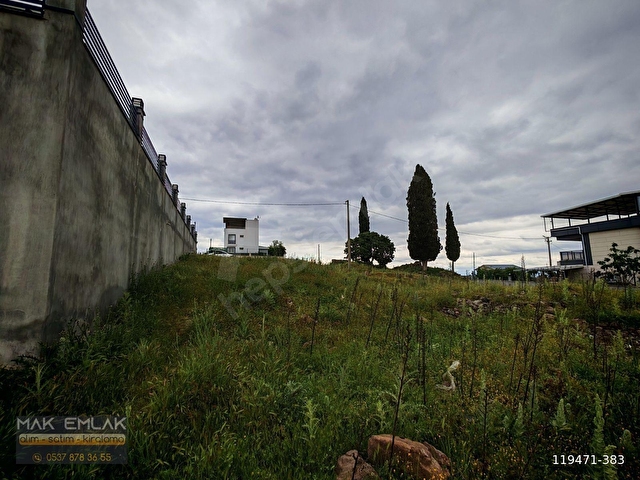 Manisa Yağcılada satılık Şahane manzaralı 400 m2 Villa arsası - Görsel 9