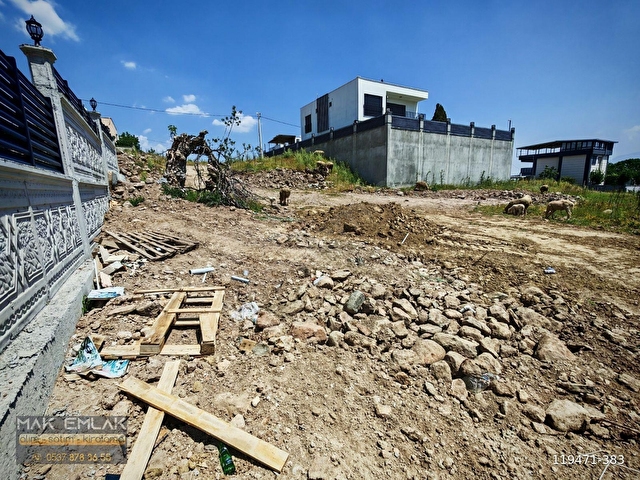 Manisa Yağcılada satılık Şahane manzaralı 400 m2 Villa arsası - Görsel 12