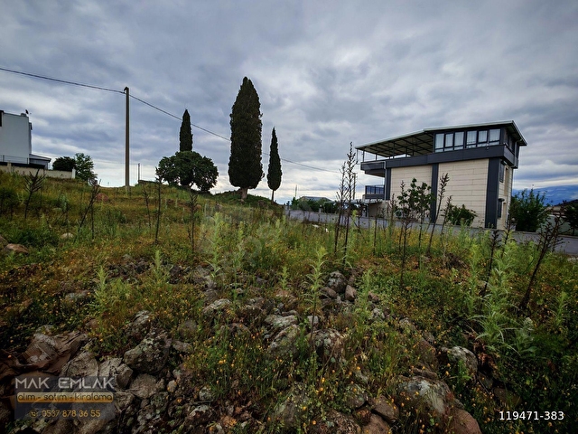 Manisa Yağcılada satılık Şahane manzaralı 400 m2 Villa arsası - Görsel 21