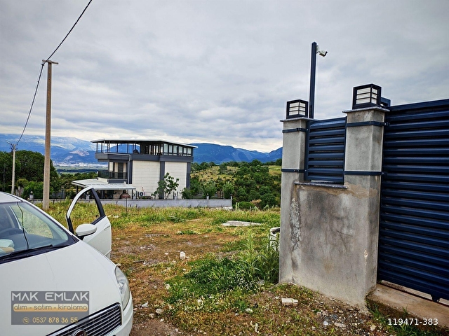 Manisa Yağcılada satılık Şahane manzaralı 400 m2 Villa arsası - Görsel 26