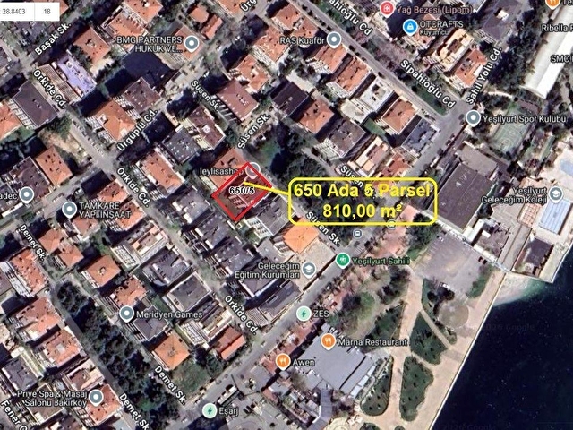 Yeşilyurt Çamlıkta 4 Oda 1 Salon 200 m² Daire - Görsel 4