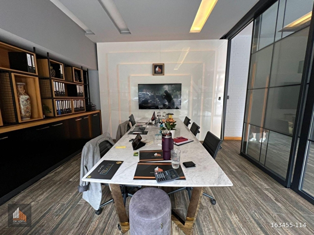 ALANYA MAHMUTLARDA SATILIK 470 M2 DENİZE 150M MOBİLYALI OFİS - Görsel 11