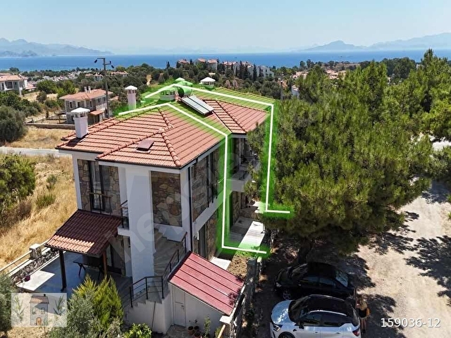 Marin Datça Burgazda Deniz Manzaralı 2+1 Dubleks