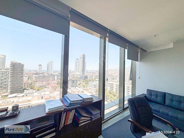 Bayraklı Towerda Kiralık Deniz Manzaralı Net 78m2 Ofis - Görsel 8