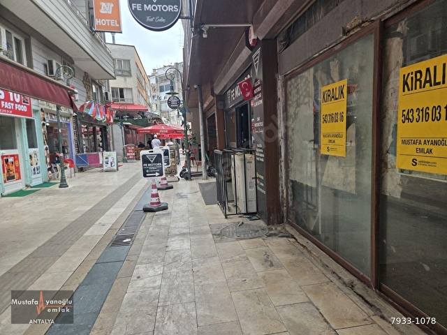 ANTALYA ŞEHİR MERKEZİ SİNANDA KİRALIK DÜKKAN İŞYERİ - Görsel 3