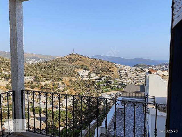 Bodrum Cumhuriyet Mah Ful Deniz Manz Kiralık Dublex Eşyalı Villa - Görsel 17