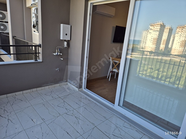 MERSİN, ÇEŞMELİDE KİRALIK DAİRE 1+1 FULL EŞYALI - SIFIR - Görsel 11