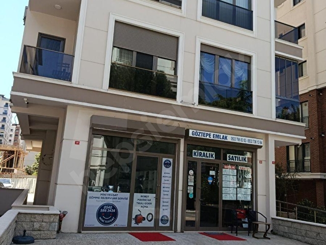 Göztepe Okullar Bölgesinde 24m2 Tuvaletlı Kombili Dükkan