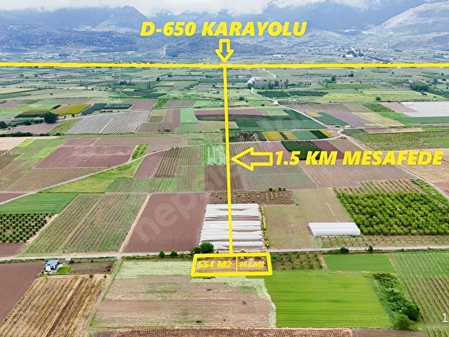 KENDİNE AİT SU KUYUSU OLAN İKİ AYRI TAPUDAN OLUŞN YATIRM FIRSATI - Görsel 4