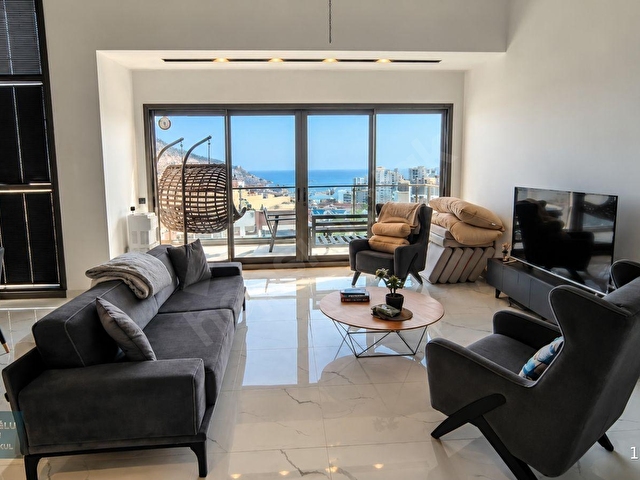 EGE MAHALLESİNDE GUVENLİKLİ HAVUZLU SİTEDE LOFT DAİRE - Görsel 2