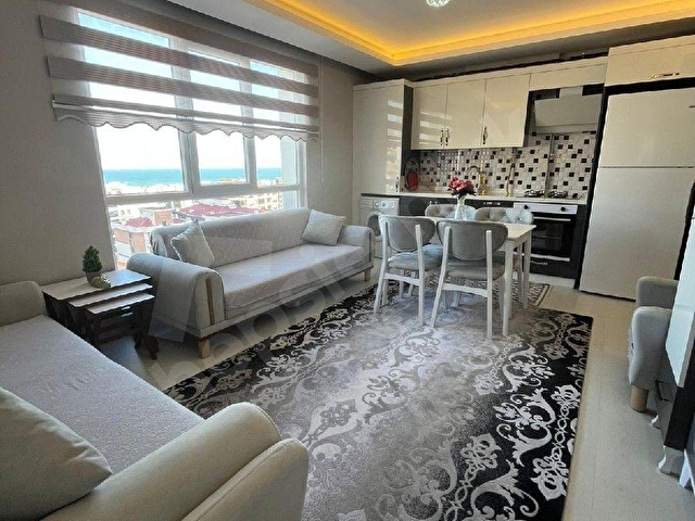 SAMSUN/ALANLI MAHALLESİNDE SIFIR EŞYALI ARA KAT 1+1 DAİREMİZ KİRALIKTIR. - Görsel 3
