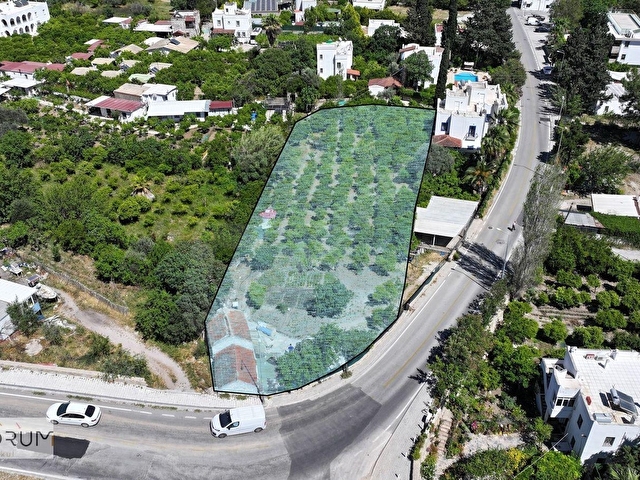 Satılık Bodrum Bitezde Denize Yakın, İmarlı, Taş Evli Arsa - Görsel 4
