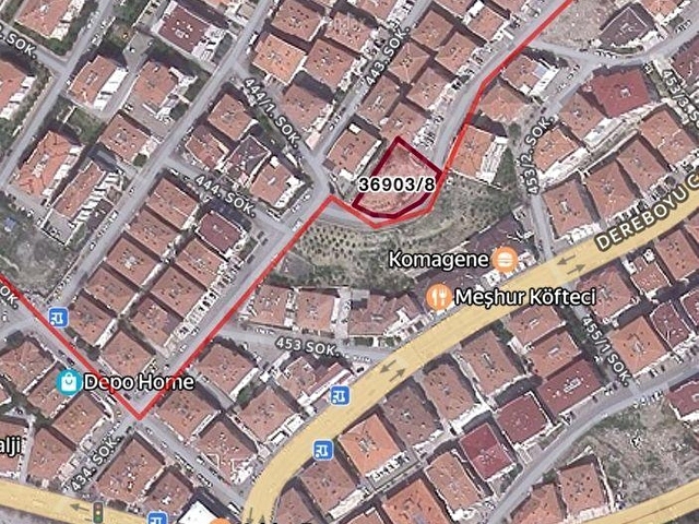 KAZIM ORBAYDA 1,5 DAİRE GETİRİLİ SATILIK KONUT ARSASI