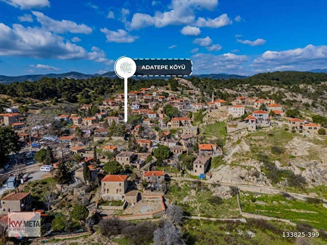 AYVACIK ADATEPE KÖYÜ 513 m2 GENİŞ ARSA İÇİNDE 2 TAŞ EV NET 115m2 - Görsel 3