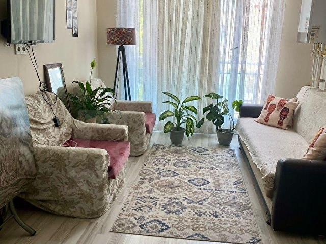 EFELERDE 1+1 FULL EŞYALI DOĞALGAZLI DAİRE