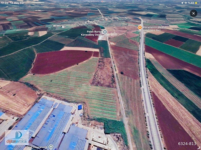 Karacabey Bandırma yolunda Satılık 15.700 m2 Yatırımlık Arazi. - Görsel 2