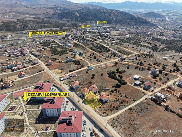 ESEN EMLAKTAN CEZAEVİ LOJMANLARI KARŞISINDA 500m² ARSA İÇERİSİNDE MÜSTAKİL 2 KATLI SATILIK BİNA