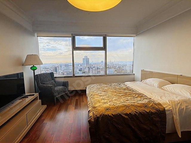 Şişli The Ritz Carlton Süzer Plaza Mobilyalı Kiralık 1+1 Daire - Görsel 12