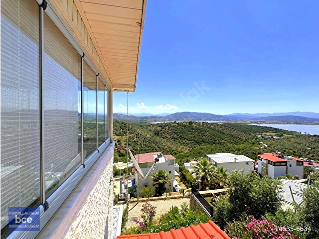 BODRUM KUMSAL PLAJLI SİTEDE 350m2 İÇİNDE MANZARALI MASRAFSIZ EŞYALI YAZ KIŞ YAŞAMA UYGUN VİLLA - Görsel 22