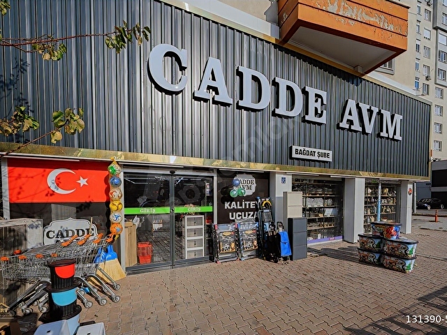BAĞDAT CADDESİ İŞLEK KONUMDA HAZIR KİRACILI YATIRIMLIK DÜKKAN