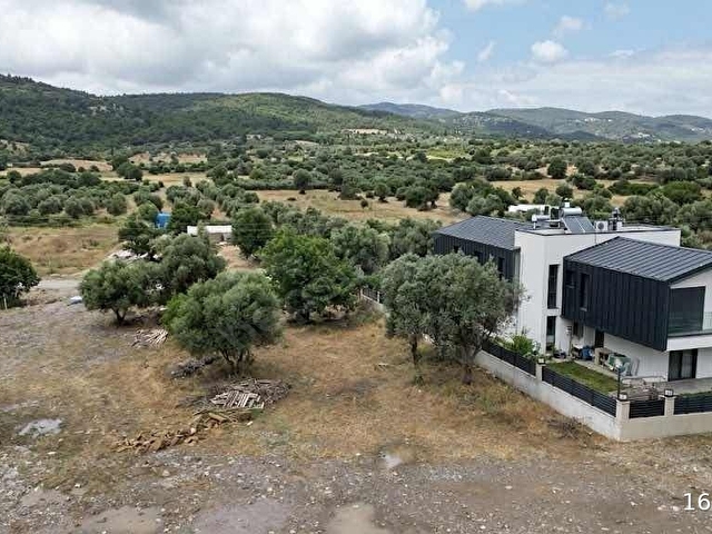 GÜZELBAHÇE YELKİDE VİLLA İMARLI 500M2 SATILIK ARSA - Görsel 2