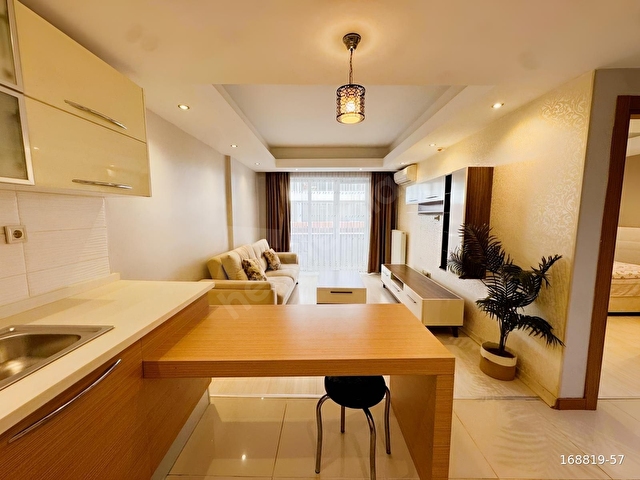 GÜMÜŞ RESİDENCE,EŞYALI,METR. 1DK,BALKONLU,SOSYAL TESİSLİ,72M2 - Görsel 4