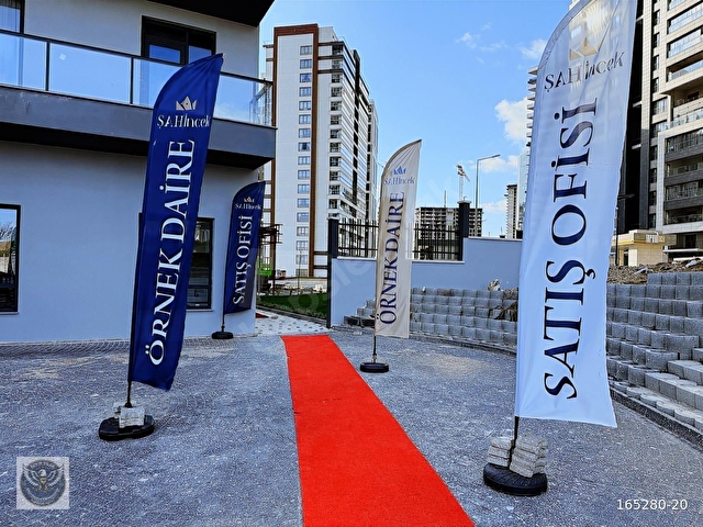 ŞAH İNCEK KULE PROJESİ SATIŞ OFİSİNDEN GÖL MANZARALI SATILIK 4.5+1 DAİRE