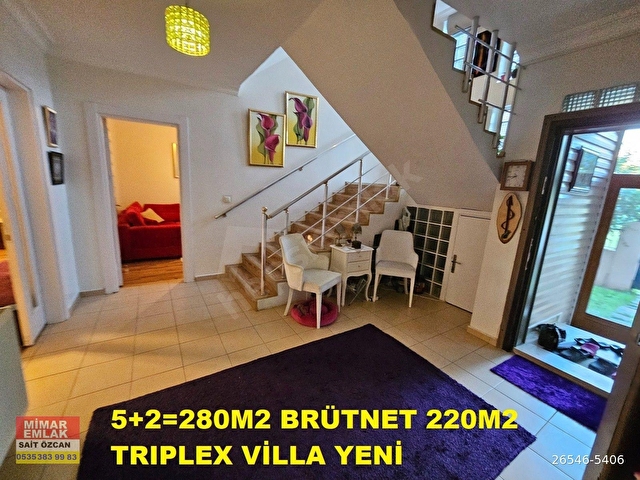 KİRALIK VİLLA 5+1=280M2 MÜSTAKİL BAHÇELİ AÇIKLMAYI OKU - Görsel 12
