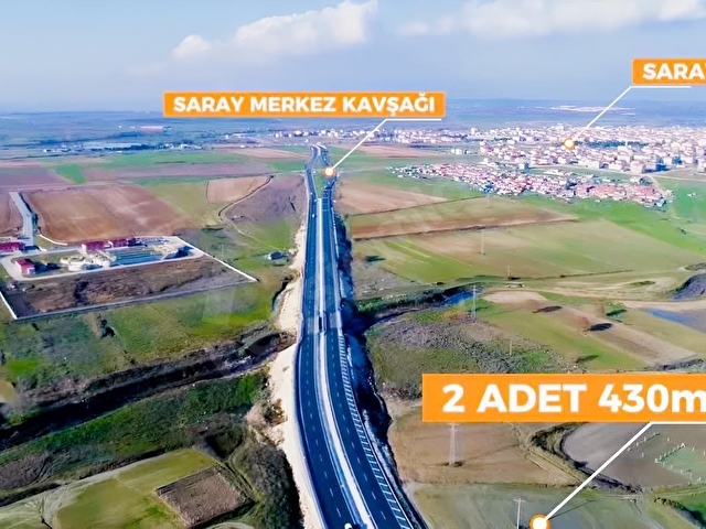 Tekirdağ Saray Merkezde Ana Yola Cephe 430 m² Yatırım Fırsatı - Görsel 4
