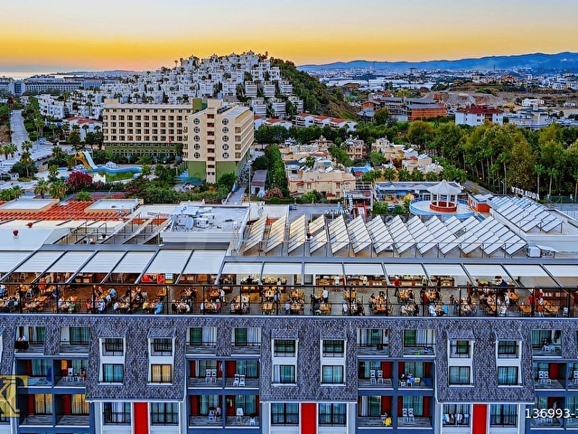 ALANYA KONAKLIDA SATILIK 1+1 SİTE İÇİ SIFIR EŞYALI LÜKS DAİRE - Görsel 29