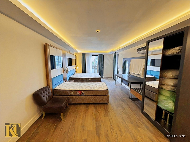 ALANYA KONAKLIDA SATILIK 1+1 SİTE İÇİ SIFIR EŞYALI LÜKS DAİRE - Görsel 3