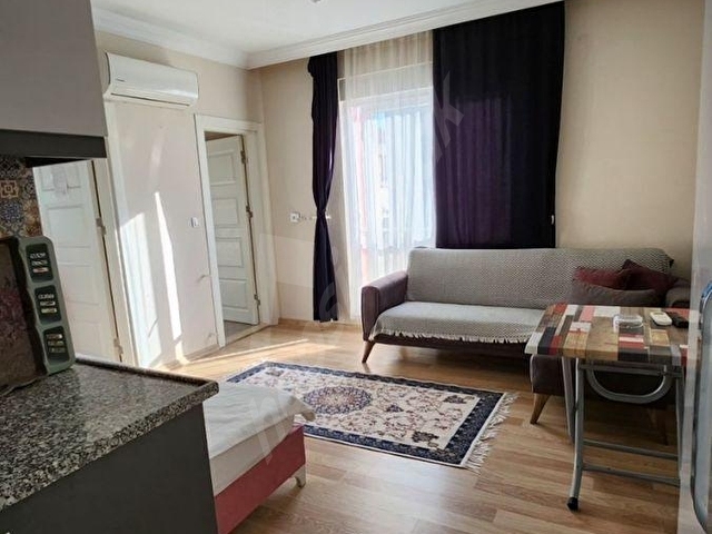 Günlük Kiralık 1 Odalı Daire - Antalya Kepez Kültür Mahallesi - 3 Kişi Kapasiteli