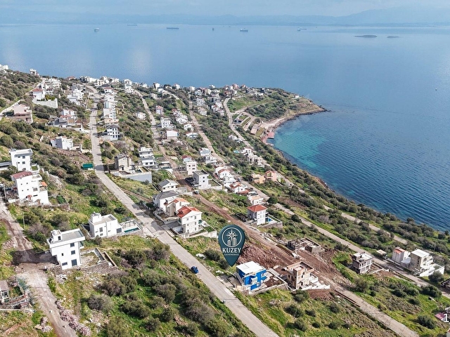 ÇANDARLI EYKODA FULL DENİZ MANZARALI 317M2 DENİZE YAKIN ARSA - Görsel 18
