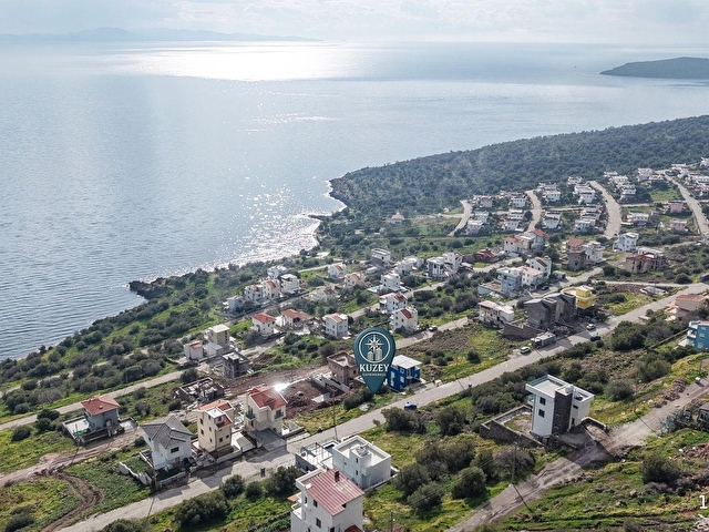ÇANDARLI EYKODA FULL DENİZ MANZARALI 317M2 DENİZE YAKIN ARSA - Görsel 13