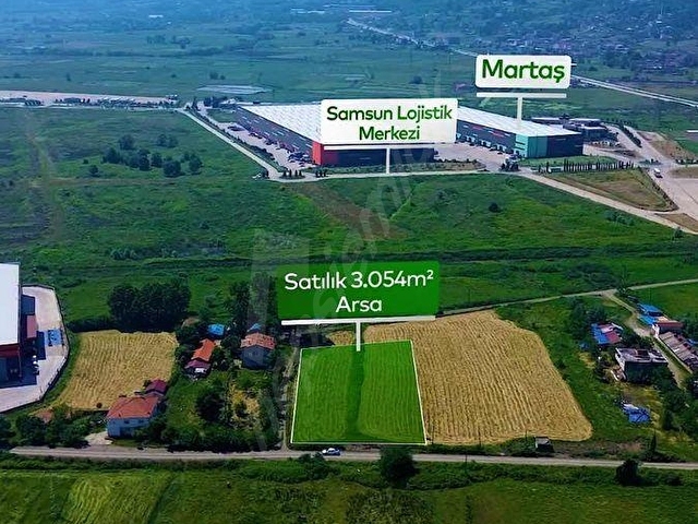 SAMSUN TEKKEKÖY LOJİSTİK VE BULVARA YAKIN TİCARİ ARSA