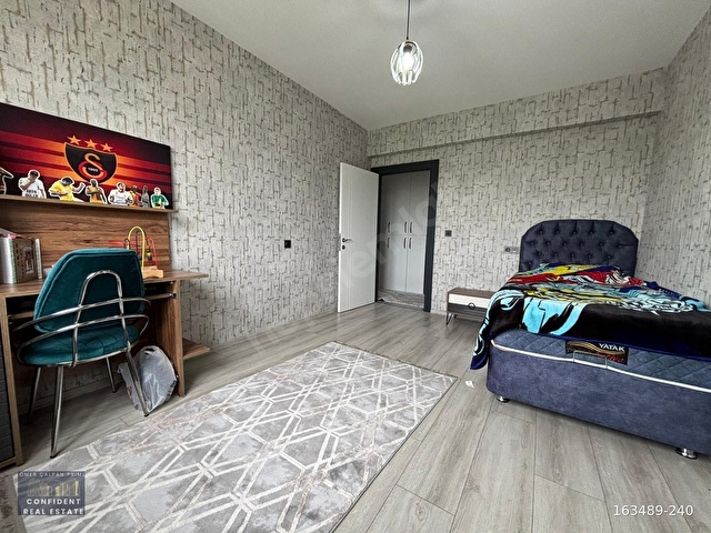 ÇEVREYOLU ÜZERİ SİTEDE ŞEHİR MANZARALI  3+1 ULTRA LÜX YAPILI SATILIK DAİRE - Görsel 19