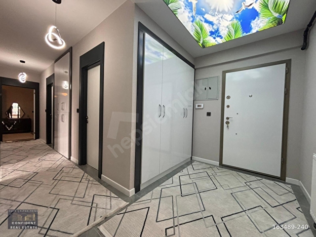 ÇEVREYOLU ÜZERİ SİTEDE ŞEHİR MANZARALI  3+1 ULTRA LÜX YAPILI SATILIK DAİRE - Görsel 26