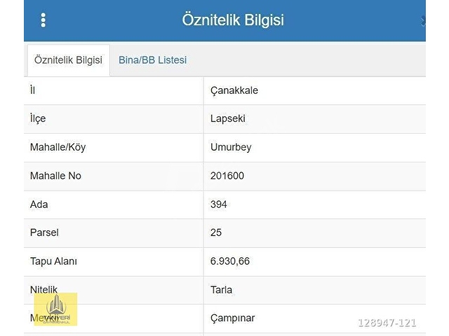 Umurbeyde İmara Bitişik Boğaz ve Köprü Manzaralı 7 Dönüm Tarla. - Görsel 4