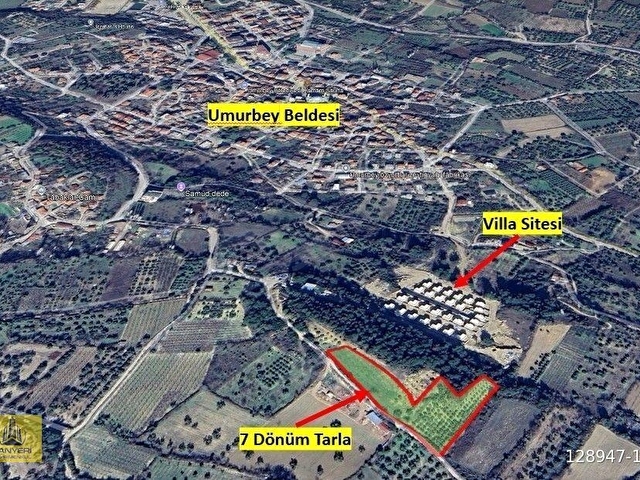 Umurbeyde İmara Bitişik Boğaz ve Köprü Manzaralı 7 Dönüm Tarla. - Görsel 8