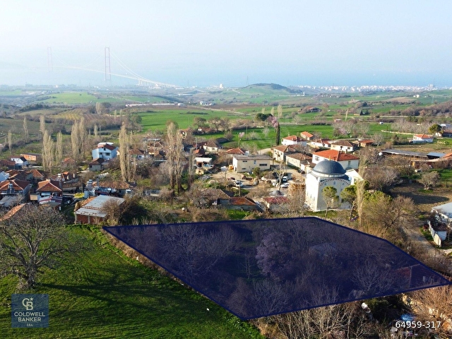 Çanakkale Lapseki Kocaveli Köy İçi İmarlı Manzaralı 2340m² Arsa - Görsel 5