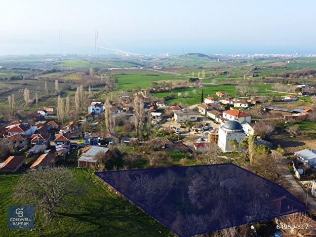 Çanakkale Lapseki Kocaveli Köy İçi İmarlı Manzaralı 2340m² Arsa - Görsel 7