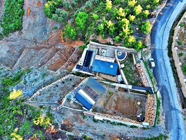 ALANYA ÜZÜMLÜDE SATILIK 1.037 M2 BARAJ MANZARALI MÜSTAKİL ARSA - Görsel 4