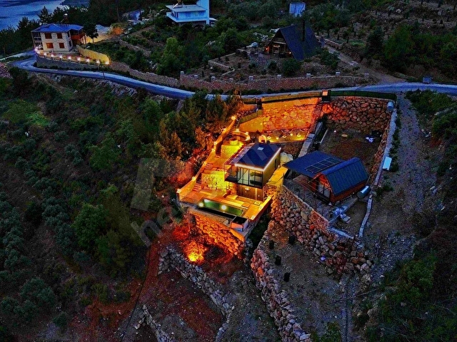 ALANYA ÜZÜMLÜDE SATILIK 1.037 M2 BARAJ MANZARALI MÜSTAKİL ARSA - Görsel 20