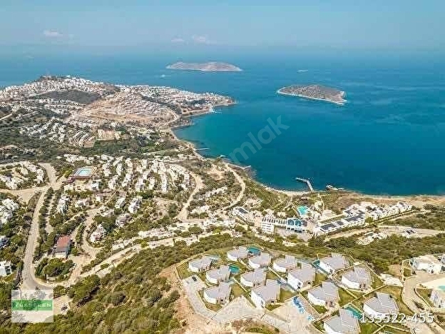 BODRUM YALIKAVAK GERİŞ MEVKİNDE DENİZ MANZARALI MODERN VİLLA - Görsel 18