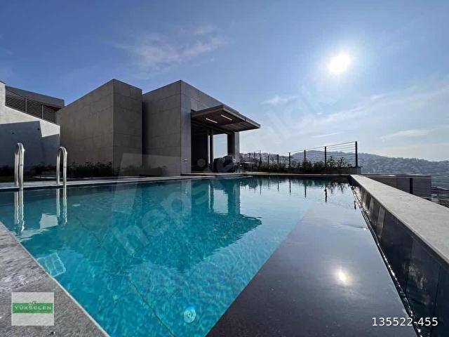 BODRUM YALIKAVAK GERİŞ MEVKİNDE DENİZ MANZARALI MODERN VİLLA - Görsel 19